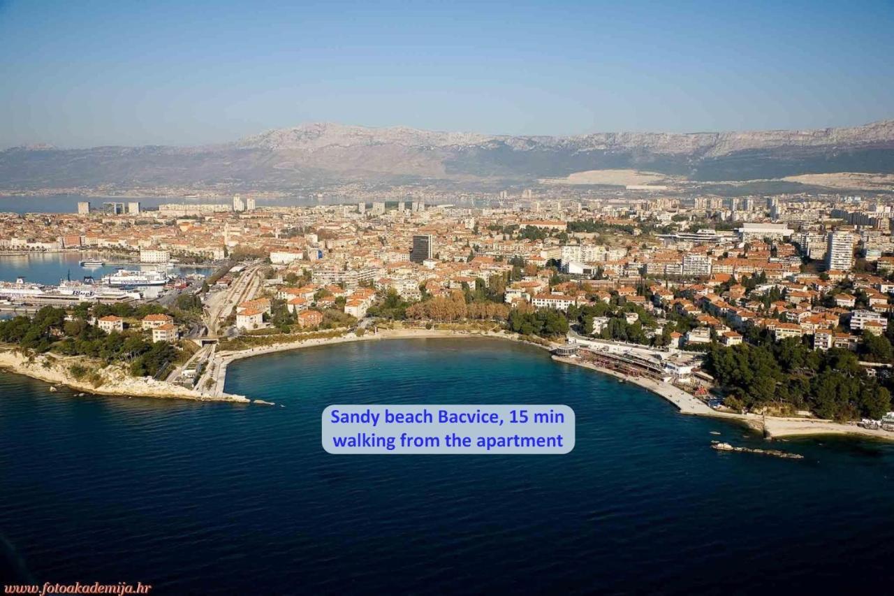 Classy Apartment In The Center Of Split Buitenkant foto